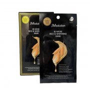 Отбеливающая тканевая маска с экстрактом риса JMSOLUTION BE NATURE RICE & WHITENING MASK 24 мл